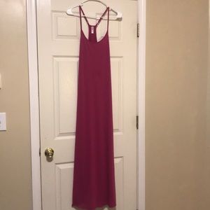 Xhilaration Pink Maxi Dress